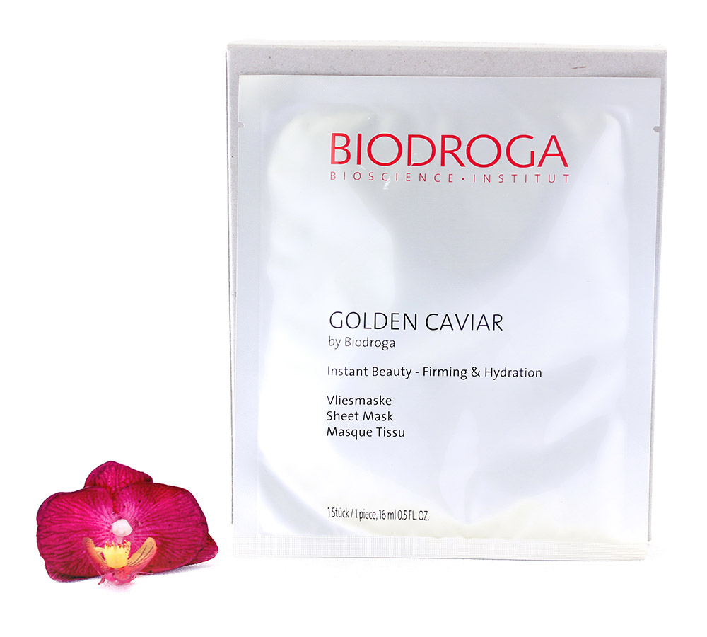 45379 Biodroga Golden Caviar Instant Beauty - Firming & Hydration Sheet Mask 10x16ml