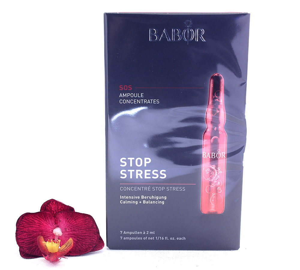408521 Babor Ampoule Concentrates FP SOS Stop Stress 7x2ml
