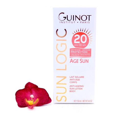 515100-510x459 Guinot Sun logic Age Sun - Anti-Aging Sun Lotion Body SPF20 150ml