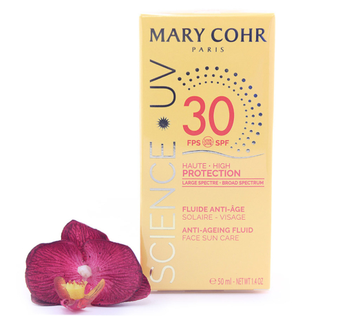 893880-1-510x459 Mary Cohr Science UV Anti-Ageing Fluid - High Protection Face Sun Care SPF30 50ml