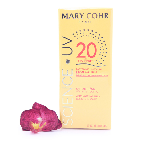 893920-510x459 Mary Cohr Science UV Anti-Ageing Milk - Medium Protection Body Sun Care SPF20 150ml